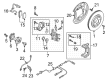 Diagram for Audi A4 Brake Pads - 8W0-698-451-AC