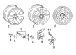 Diagram for Audi S6 Alloy Wheels - 4G0-601-025-BK