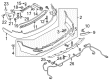 Diagram for Audi allroad Bumper - 8K9-807-511-F-GRU