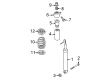 Diagram for Audi Strut Housing - 8W9-616-025-C
