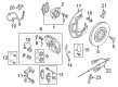 Diagram for Audi S6 Brake Caliper - 4G0-615-124-G