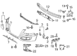 Diagram for Audi A3 Quattro Bumper Cover - 8P0-807-105-E-GRU
