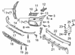 Diagram for Audi Q5 Sportback Bumper - 80A-807-113-C
