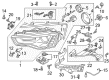 Diagram for Audi S5 Headlight - 8T0-941-044-E