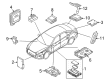 Diagram for Audi SQ8 e-tron Body Control Module - 4KE-959-107-A
