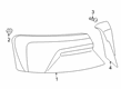 Diagram for Audi S5 Back Up Light - 8W6-945-092-AB