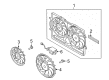 Diagram for Audi Fan Shroud - 8K0-121-207-B