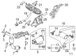 Diagram for Audi Exhaust Hanger - 7P6-253-047