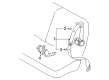 Diagram for Audi TT Seat Belt - 8N8-857-805-27D