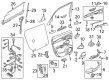 Diagram for Audi A8 Quattro Power Window Switch - 4H0-959-851-F-5PR
