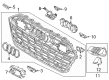 Diagram for Audi S7 Sportback Grille - 4K8-853-651-N-RU6