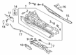 Diagram for Audi A6 Quattro Center Console - 4K1-863-241-B-6PS