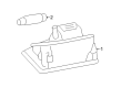 Diagram for Audi License Plate Lights - 8E0-807-430-A