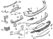 Diagram for Audi RS Q8 Bumper - 4M8-807-511-A-GRU