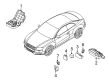 Diagram for Audi A4 Quattro Relay Block - 8K0-937-517-A