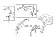 Diagram for Audi A5 Quattro Wheelhouse - 8K9-810-979