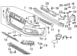Diagram for Audi S5 Bumper Cover - 8T0-807-065-E-GRU
