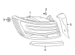Diagram for Audi A6 allroad Back Up Light - 4K5-945-224-D