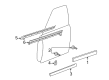 Diagram for Audi A6 Door Moldings - 4B0-853-954-B-GRU