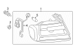 Diagram for Audi Back Up Light - 8K5-945-096-AD