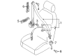 Diagram for Audi SQ5 Seat Belt - 8R1-857-706-M-XIT