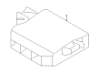 Diagram for Audi A3 Quattro Parking Assist Sensor - 5WA-919-297-B-905