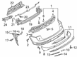 Diagram for Audi Q5 Sportback Bumper - 80A-807-309-C