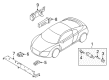 Diagram for Audi Q7 TPMS Sensor - 8E0-907-277