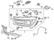 Diagram for Audi Headlight - 80A-941-044-H