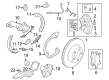 Diagram for Audi e-tron GT Brake Pads - 9J1-698-451-G