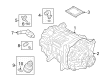 Diagram for Audi SQ8 e-tron Transmission Assembly - 0MB-300-040-G