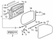 Diagram for Audi SQ8 e-tron Body Mount Hole Plug - 867-971-928-A