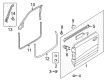 Diagram for Audi S7 Door Seal - 4G8-845-353-H