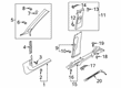 Diagram for Audi Q3 Pillar Panels - 83A-867-239-4PK