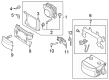 Diagram for Audi Q8 e-tron Parking Assist Sensor - 4K0-907-561-Q