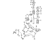 Diagram for Audi 100 Quattro Strut Housing - 4A9-513-031-C