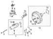 Diagram for Audi Brake Master Cylinder Reservoir - 7L8-611-303-A