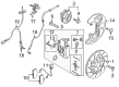 Diagram for Audi TT RS Quattro Brake Pads - 8J0-698-151-K
