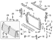Diagram for Audi Radiator Support - 4M0-805-594-D