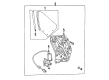 Diagram for Audi Cabriolet Window Motor - 8G0-959-812