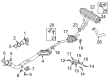 Diagram for Audi Q8 Exhaust Pipe - 4M8-253-409