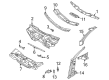 Diagram for Audi A6 Grille - 4B0-805-318-A