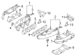Diagram for Audi Q7 Exhaust Heat Shield - 06E-253-244-S