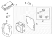 Diagram for Audi RS7 Parking Assist Sensor - 4G0-907-541-A