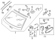 Diagram for Audi SQ8 e-tron Wiper Pulse Module - 81A-955-555-B