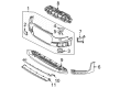 Diagram for Audi A4 allroad Bumper - 8W0-807-065-AR-GRU