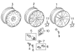 Diagram for Audi A4 allroad Spare Wheel - 8W9-601-010-B
