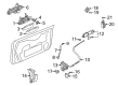 Diagram for Audi S4 Door Latch Cable - 8H0-837-085-B