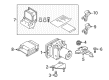 Diagram for Audi Yaw Sensor - 4G0-907-637-H