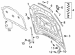 Diagram for Audi SQ8 e-tron Hood Latch - 4M8-823-186-E